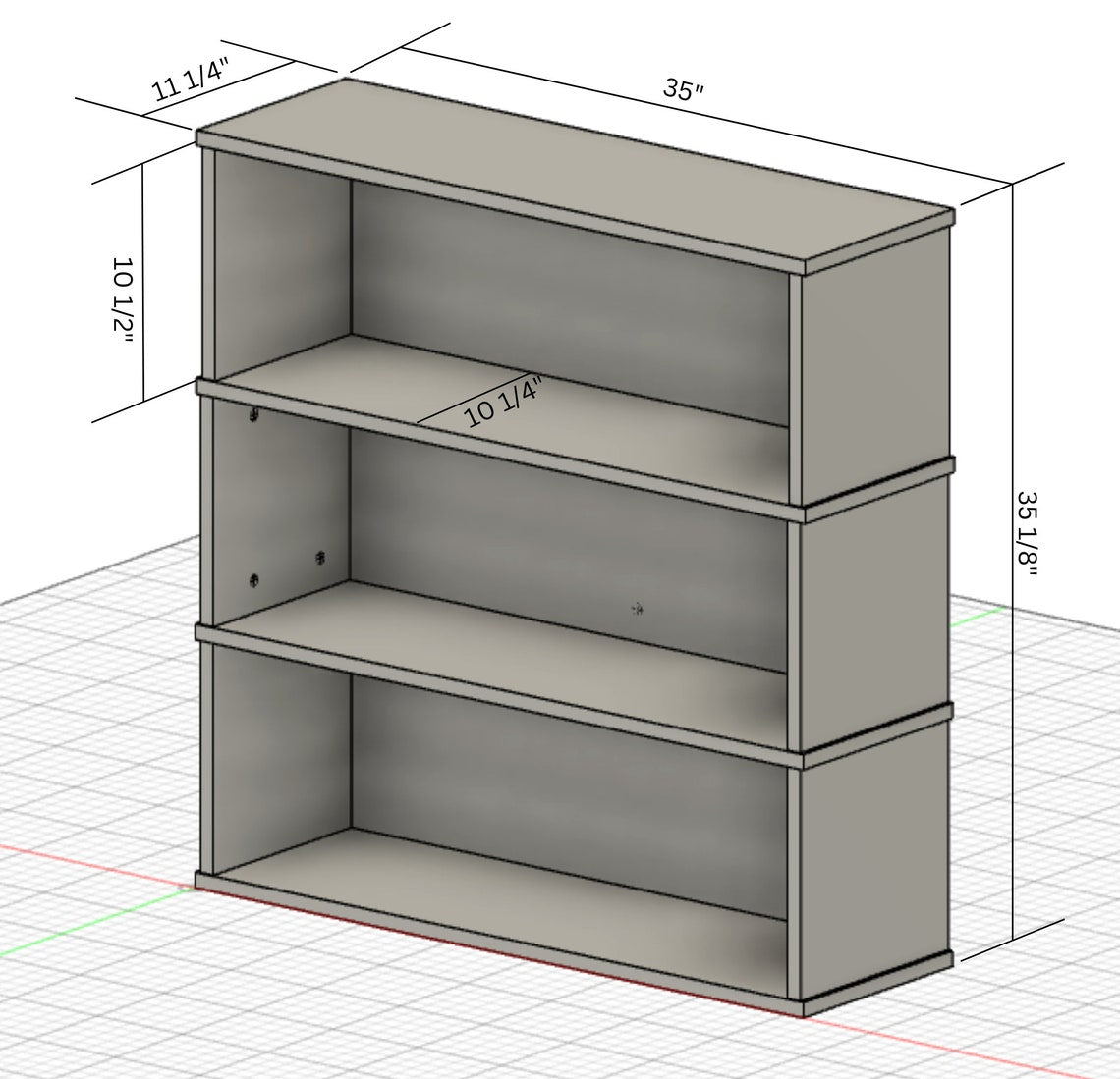 Lyra Solid Wood Bookcase